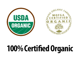 certified organic label
